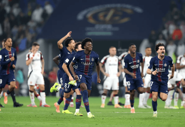 PSG supera flamengo e conquista Copa Intercontinental | Foto: reprodução/Getty Images