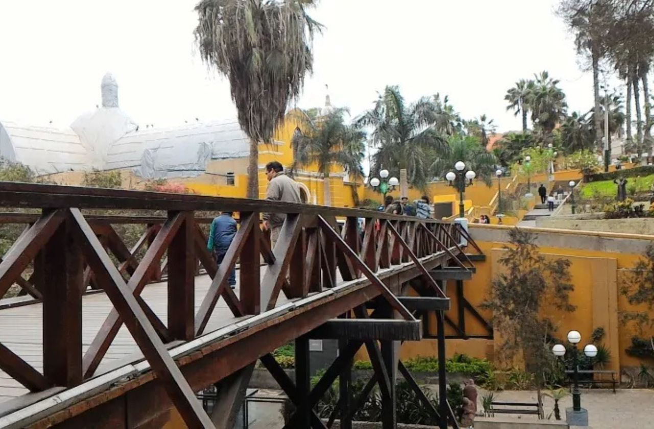 Ponte Bajada de Baños onde ocorreu a queda | Reprodução