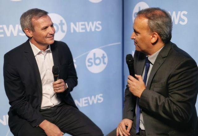 Pablo Fava e Guto Abranches durante entrevista na 10ª edição do Congresso de Inovação da Indústria da CNI