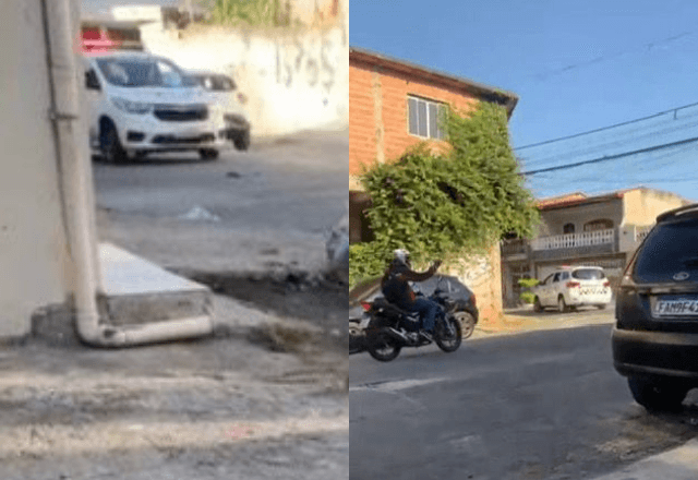 Bandido furta viatura da PM para fugir da própria polícia - Reprodução