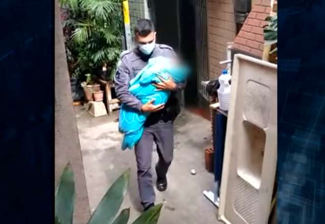 Pai é preso após abandonar bebê de sete meses para usar drogas