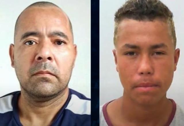 Pai e filho lado a lado