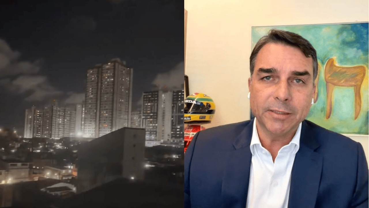 Panelaços marcam entrevista de Flávio Bolsonaro à TV Globo Panelaços marcam entrevista de Flávio Bolsonaro à TV Globo