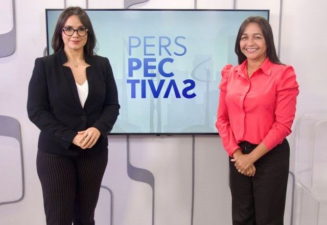 Paola Cuenca entrevista senadora Eliziane Gama (PSD-MA) no Perspectivas | Jessica Marschnner/Divulgação
