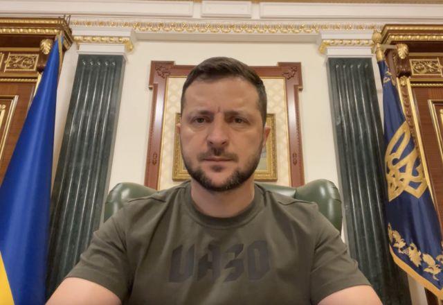 Para Zelensky, incidente na usina de Zaporizhzhia poderia resultar em um desastre maior que o de Chernobyl, em 1986 | Governo da Ucrânia