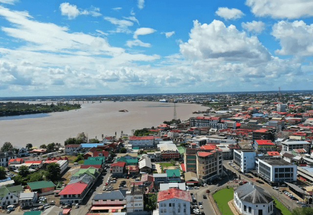Paramaribo, capital do Suriname | Foto: reprodução/Tv Brasil