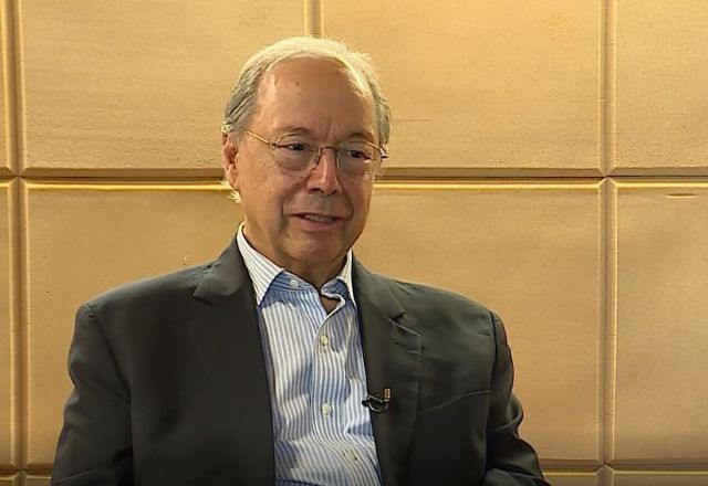 Economista Pedro Malan, um dos pais do Plano Real | Reprodução/ SBT