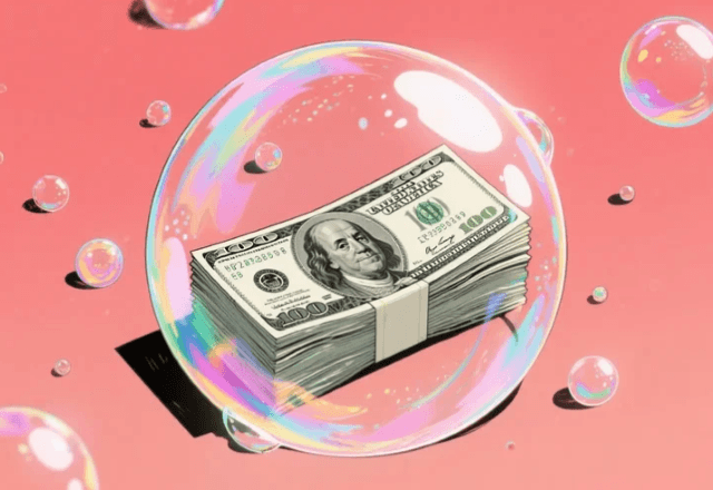 Persistem como principais dúvidas as avaliações de algumas empresas de IA, que podem estar inflacionadas, como ocorreu na bolha pontocom, e os retornos econômicos que a nova tecnologia gerará | Imagem gerada por IA/Freepik