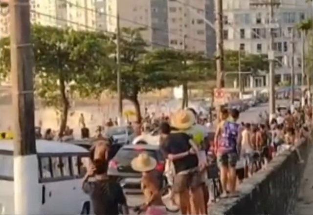Após arrastão, prefeito de São Vicente (SP) pede aumento de efetivo policial Após arrastão, prefeito de São Vicente (SP) pede aumento de efetivo policial