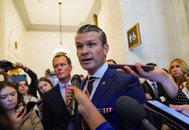 Pete Hegseth em Washington | 21/11/2024/Reuters/Nathan Howard
