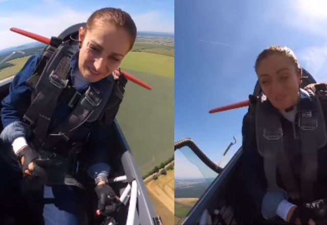 Piloto de acrobacias faz pouso de emergência após cabine abrir | Reprodução/Instagram