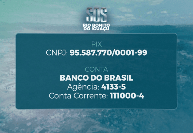 Pix para doar para o Paraná | Foto: reprodução