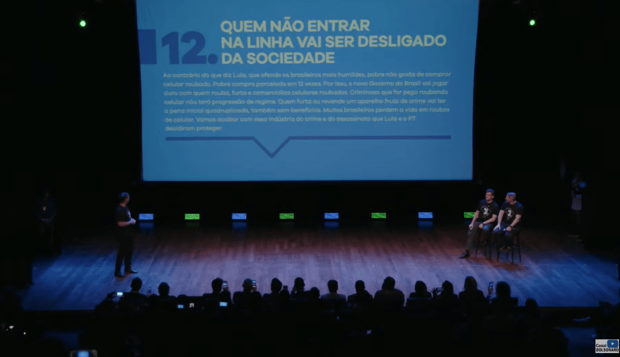 Plano Brasil Sem Medo, de Flávio Bolsonaro | Reprodução/YouTube