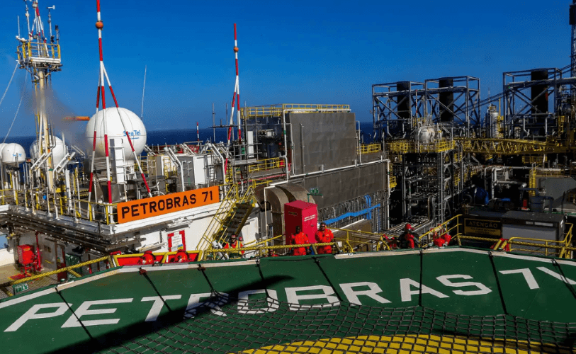 Plataforma da Petrobras | Divulgação/Tânia Rêgo/Agência Brasil
