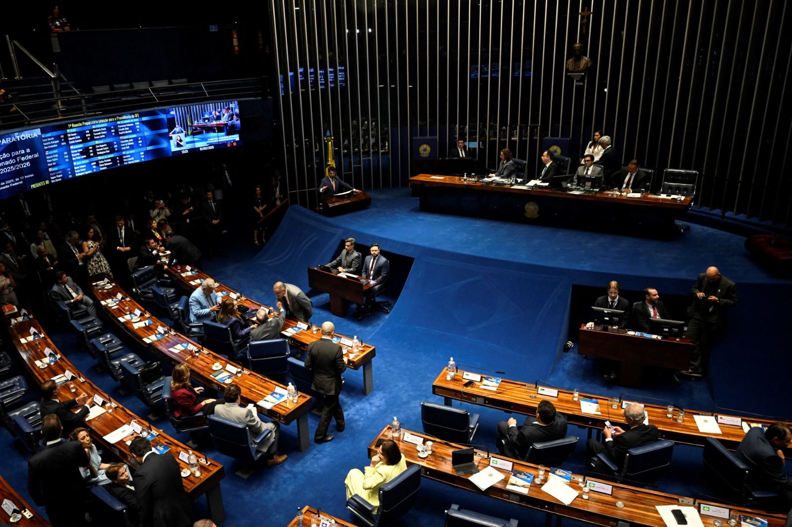 Comissão de Assuntos Econômicos do Senado aprova texto para retirar gastos de empresas afetadas pelo tarifaço | REUTERS/Mateus Bonomi