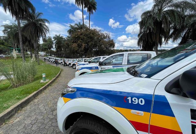 Viaturas da Polícia Militar de Minas Gerais | Ingrid Bao/Sisema