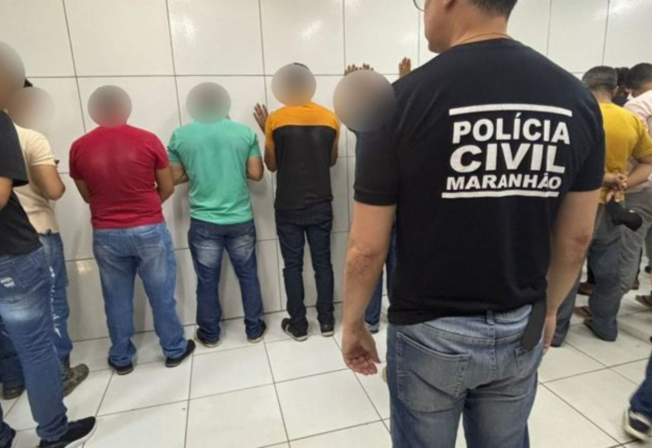 Megaoperação: ação ocorre em 30 municípios maranhenses e também em outros seis estados - Polícia do MA / Reprodução