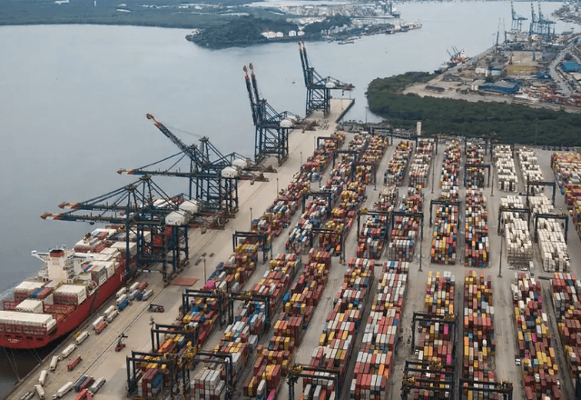 Porto de Santos | Foto: reprodução