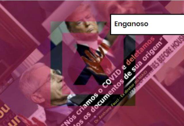 Post engana ao dizer que Fauci teria afirmado ser um dos criadores da covid-19 e deletado e-mails sobre origem do vírus | Projeto Comprova