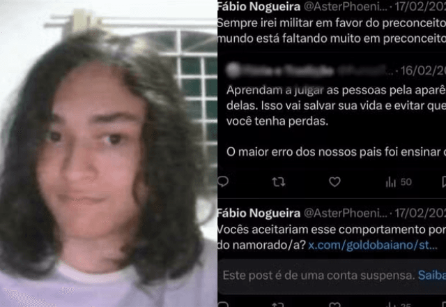 Postagens de ódio motivaram afastamento de Fábio Felipe Nogueira da UFRR | Reprodução