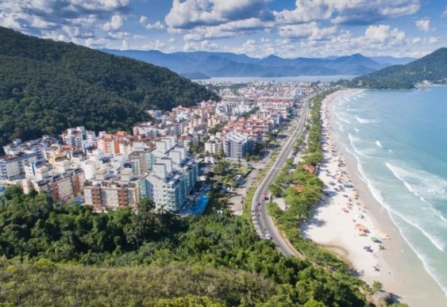 Praia em Ubatuba (SP)