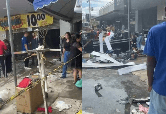 Prédio comercial pega fogo na Grande BH | CBMMG