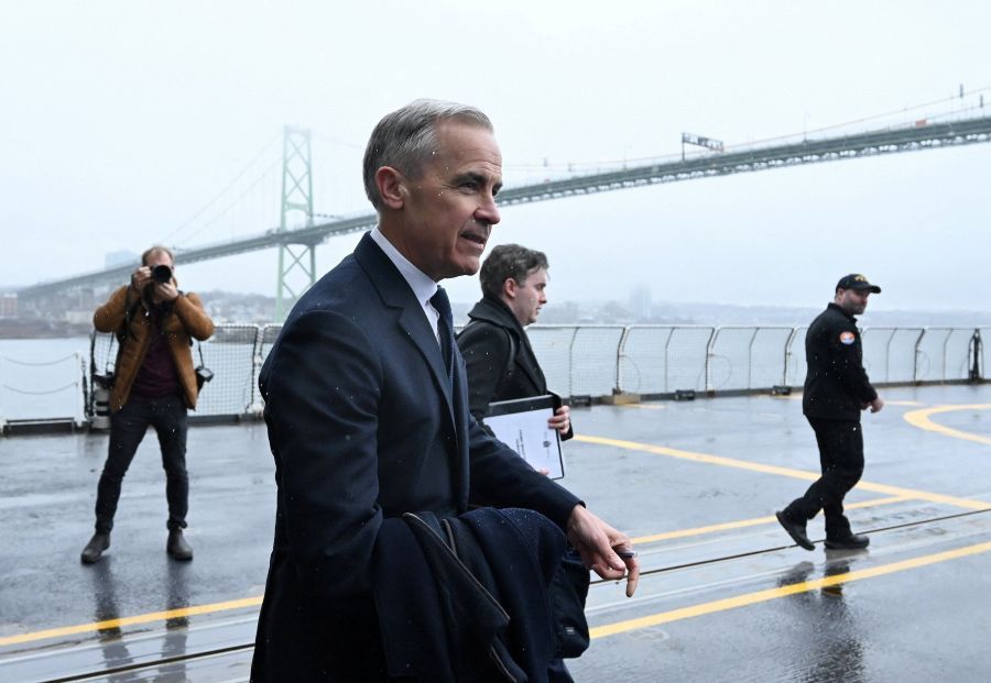 Premiê do Canadá Mark Carney | 26/3/2026/Reuters/Ingrid Bulmer