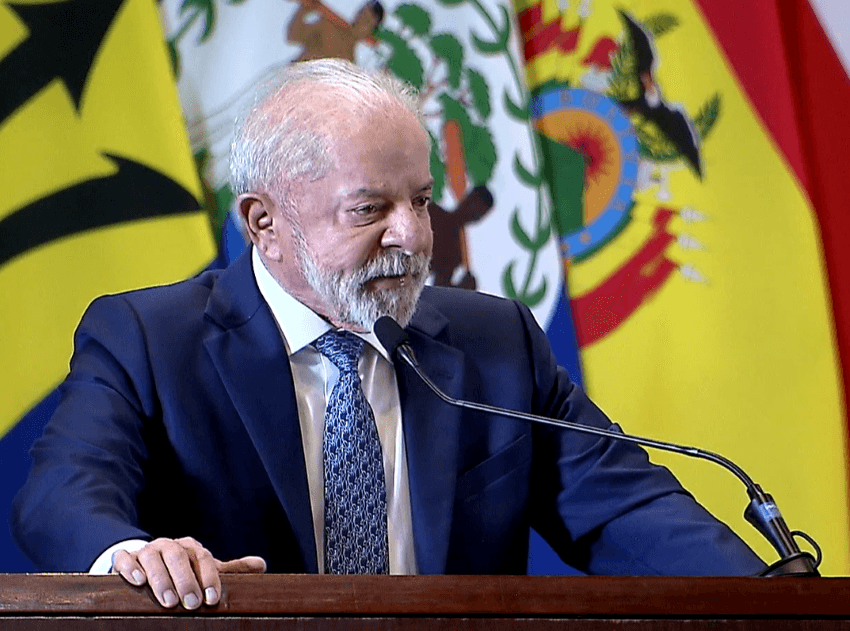 Presidente Lula (PT) discursa na Conferência Regional da FAO para América Latina e Caribe | Reprodução/EBC