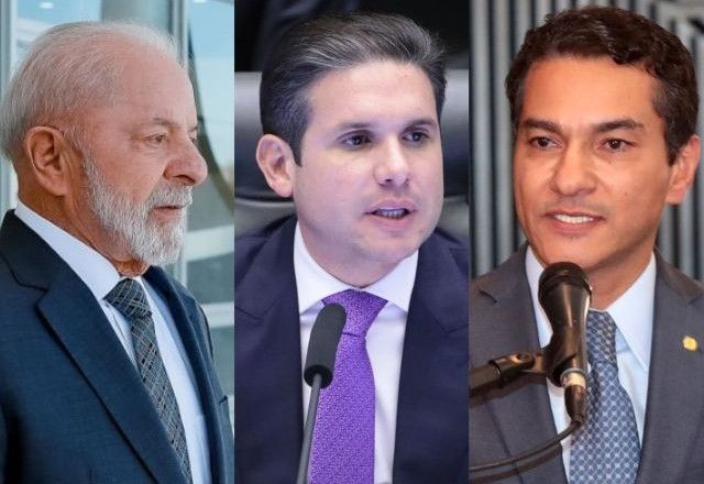 Presidente Lula (PT) e deputados Hugo Motta (Republicanos-PB) e Marcos Pereira (Republicanos-SP) | Divulgação/Ricardo Stuckert e Divulgação/Bruno Spada/Câmara
