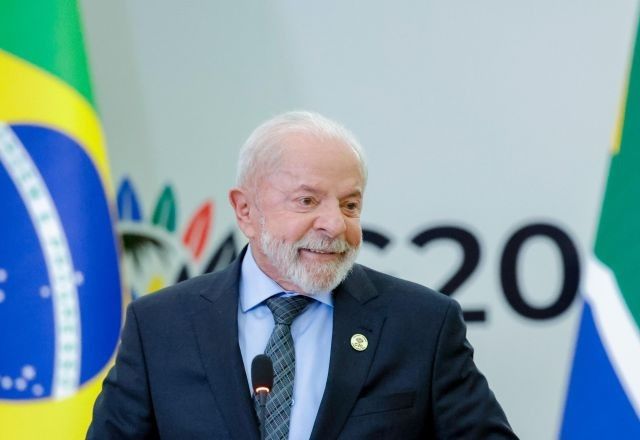 Presidente Lula (PT) em coletiva na Cúpula de Líderes do G20, na África do Sul | Divulgação/Ricardo Stuckert/PR