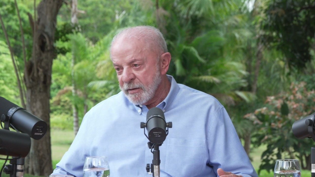 Presidente Lula (PT) em entrevista ao canal Normose, do YouTube | Reprodução