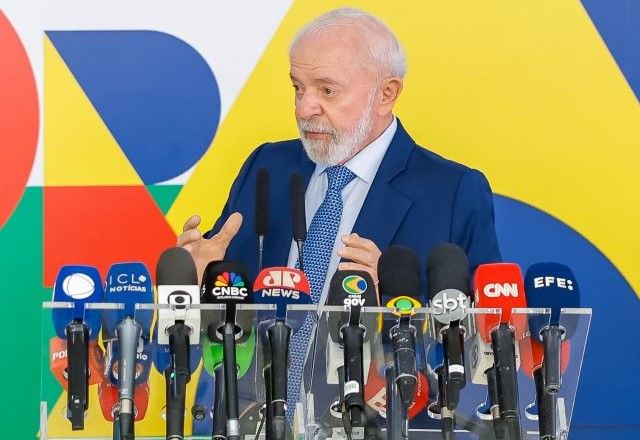 Presidente Lula faz coletiva de imprensa em Brasília | Divulgação/Ricardo Stuckert/PR