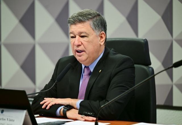 Presidente da CPMI do INSS, senador Carlos Viana (Podemos-MG) | Divulgação/Saulo Cruz/Agência Senado