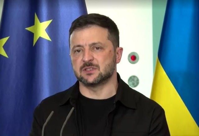 Presidente da Ucrânia, Zelensky | Reprodução