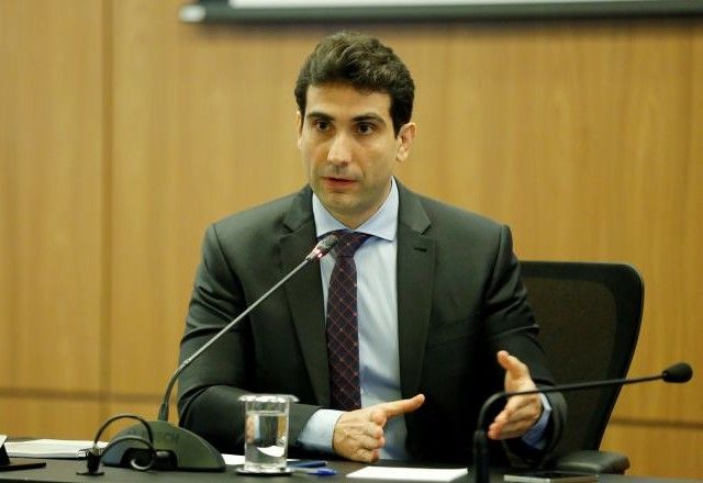 Presidente do Banco Central, Gabriel Galípolo, durante apresentação do BC em Brasília | Divulgação/Raphael Ribeiro/BC