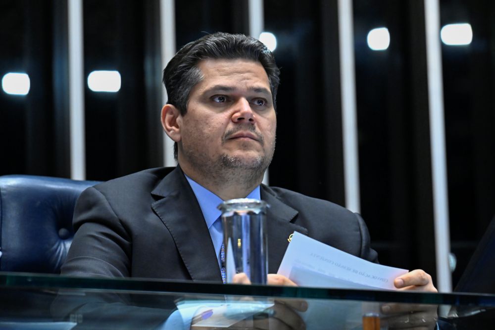 Presidente do Congresso e do Senado, Davi Alcolumbre (União Brasil-AP) | Divulgação/Waldemir Barreto/Agência Senado