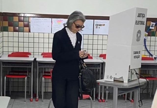 Presidente do TSE, ministra Cármen Lúcia vota em Belo Horizonte (MG) | Reprodução/TRE-MG
