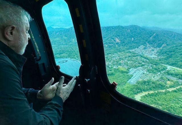 Presidente promete ajuda para as vítimas