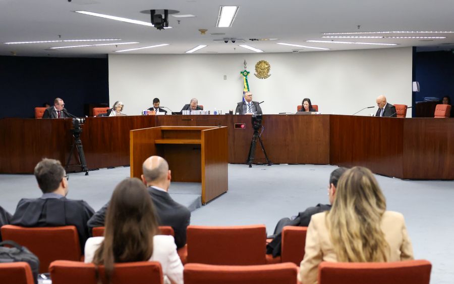 Primeira Turma no julgamento do caso Marielle no Supremo | Divulgação/Gustavo Moreno/STF