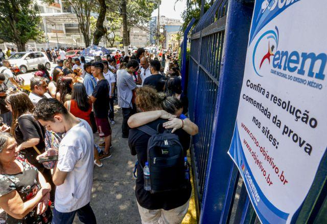 Primeiro dia do Enem teve provas de redação, linguagens e ciências humanas