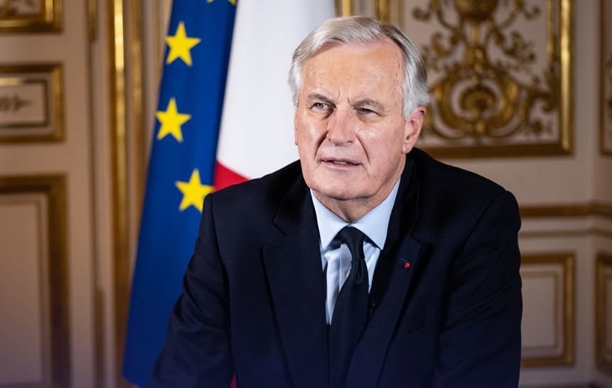 Primeiro-ministro da França, Michel Barnier | Reprodução/X