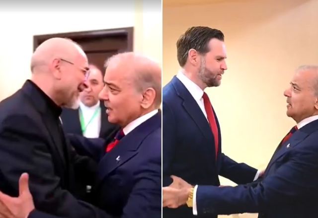 Primeiro-ministro do Paquistão se reúne com vice-presidente dos EUA e presidente do Parlamento do Irã | Reprodução/ @Prime Minister's Office