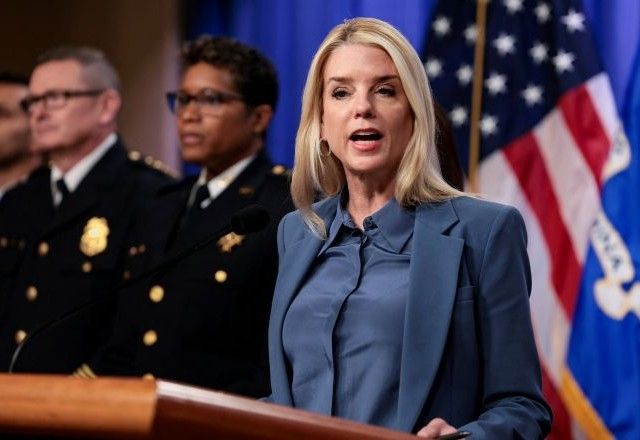 Procuradora-geral dos EUA, Pam Bondi | 04/12/2025/Reuters/Jessica Koscielniak