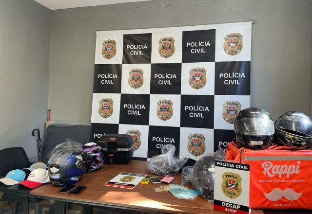 Produtos utilizados para a realização de crimes | Foto: SBT News