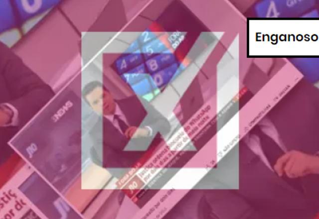 ENGANOSO: WhatsApp não está bloqueado; vídeo sobre suspensão é de 2015 ENGANOSO: WhatsApp não está bloqueado; vídeo sobre suspensão é de 2015