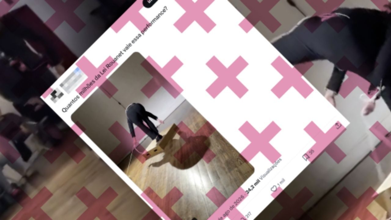Artista que gira balde não recebeu recursos da Rouanet