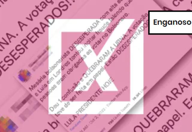 ENGANOSO: Em Londres, mesária foi afastada após pergunta sobre número de candidato ENGANOSO: Em Londres, mesária foi afastada após pergunta sobre número de candidato