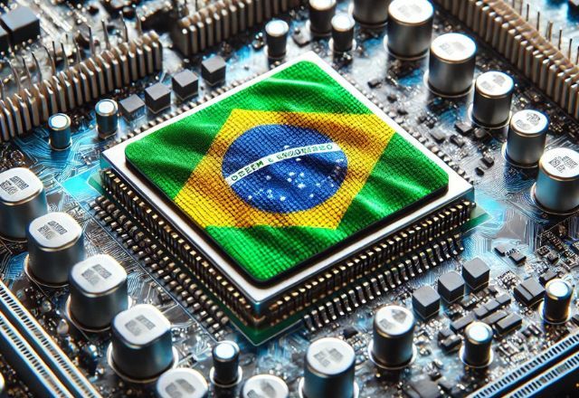 Projeto aprovado visa desenvolver indústria nacional de semicondutores | Imagem gerada por IA