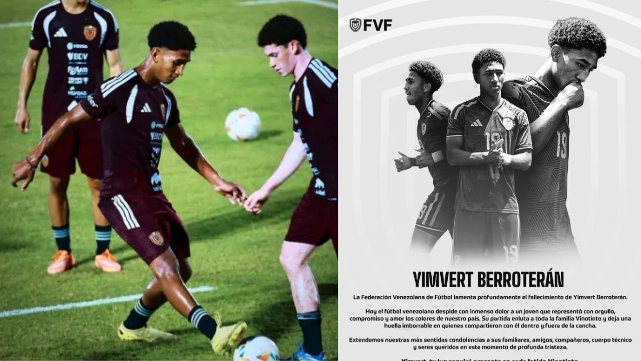 Yimvert Berroterán, atacante da Universidad Central e da seleção sub-17 da Venezuela | Reprodução