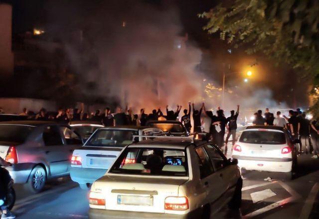 Protesto no Irã